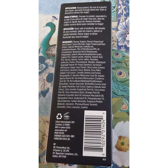 BNIB~Eufora Beautifying ELIXIRS Damage Cure Complex for Hair~4.2 Fl. Oz. - Picture 2 of 3